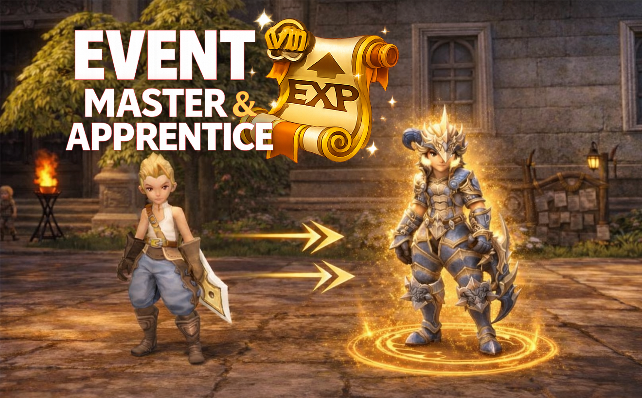 ศิษย์ – อาจารย์ พาเก็บเลเวลรับแคช!  Master